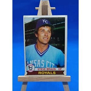 1979 Topps - Steve Braun #502 Royals